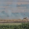 Թուրքիայի ԶՈւ զրահատեխնիկան պատասխան կրակ է բացում ԻՊ դիրքերին. նկարը` «Դողան» գործակալության