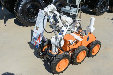 Ռուսաստանում արտադրված ռոբոտը, որը նախատեսված է ռադիացիոն-քիմիական հետախուզության համար