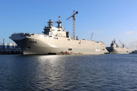 Ռուսաստանի համար կառուցված ֆրանսիական «Վլադիվոստոկ» և «Սևաստոպոլ» ուղղաթիռակիր նավերը