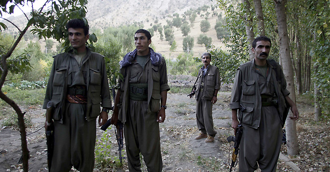 PKK զինյալները թուրք-իրաքյան սահմանին