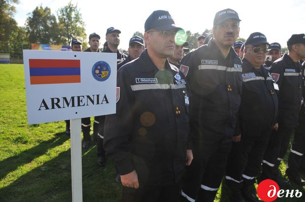 Հայաստանի ՏԿԱԻՆ-ի անձնակազմը զորավարժությանը