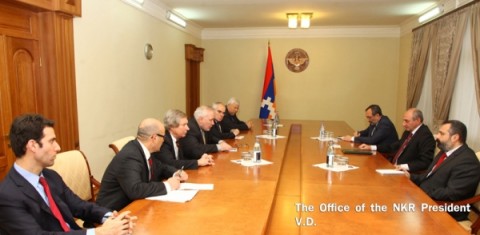 Արցախի ղեկավարության հանդիպումը ԵԱՀԿ Մինսկի խմբի համանախագահների հետ