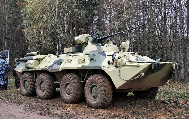 Ռուսաստանյան արտադրության ԲՏՌ-82Ա զրահափոխադրիչ. լուսանկարը «Վիկիպեդիայից»
