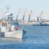 Իրանի կասպյան նավատորմի P225 «Ջոշան» (ձախից) և P224 «Փեյքան» (աջից, երկրորդ պլան) հրթիռային կատերները Ռուսաստանի Աստրախան նավահանգստում. լուսանկարը astra-novosti.ru կայքի