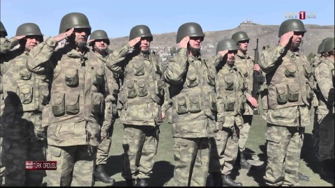 Թուրքիայի ԶՈւ զինծառայողներ։