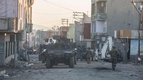 Թուրքական ուժայինները երկրի հարավարևելյան Շրնաք նահանգում գործողություններ են իրականացնում քրդերի դեմ