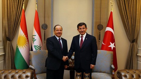 Իրաքյան Քրդստանի ղեկավար Բարզանին հանդիպել է Թուրքիայի վարչապետ Դավութօղլուին