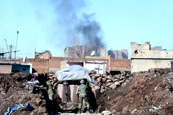 Թուրքական ուժայինները Դիարբեքիրի Սուր թաղամասում. 28.01.2016 թ.