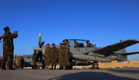 Աֆղանստանի ՌՕՈւ-ի Super Tucano թեթև գրոհիչ