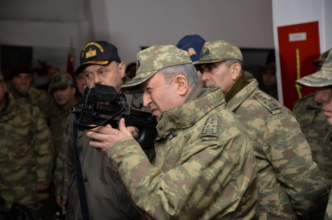 Թուրքիայի ԶՈւ ԳՇ պետն այցելել է ժանդարմերիայի հատուկ նշանակության գործողությունների հրամանատարություն