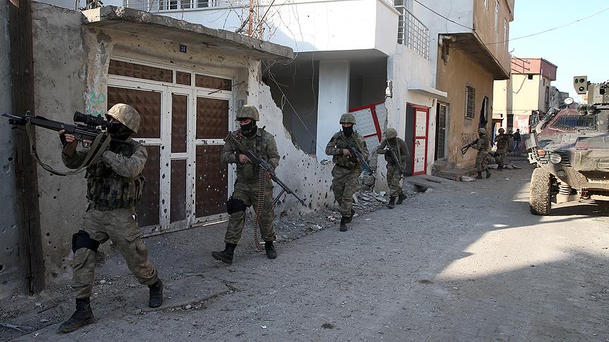 Թուրքական ուժայինները Դիարբեքիրի Սուր թաղամասում. Հունվարի 31, 2016 թ.