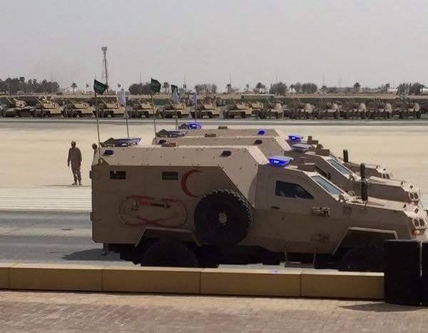 «Դիդգորի» բժշկական տարհանման զրահամեքենաները Սաուդյան Արաբիայում