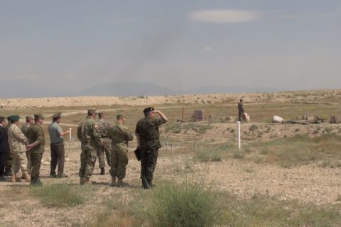 Հայաստանում հավատարմագրված ռազմական կցորդների այցը ՀՀ ՊՆ 5-րդ բանակային կորպուս