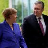 Վրաստանի վարչապետ Գեորգի Կվիրիկաշվիլին և Գերմանիայի կանցլեր Անգելա Մերկելը