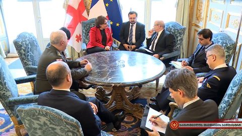 Ֆրանսիայի և Վրաստանի պաշտպանության նախարարների հանդիպումը