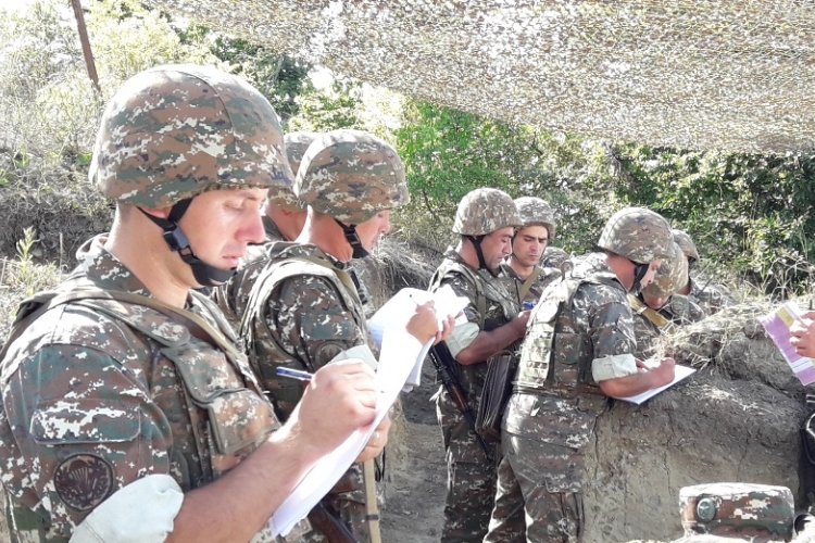ՀՀ ՊՆ 3-րդ բանակային կորպուսում անցկացվել են եռաստիճան զորավարժություններ: