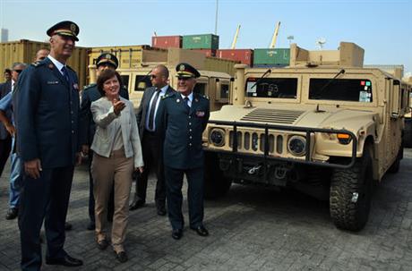 Լիբանանում ԱՄՆ դեսպանը՝ ռազմական օգնության ցուցադրման ժամանակ