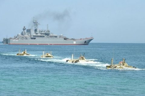 ՌԴ ԶՈւ սևծովյան նավատորմի զորավարժություն