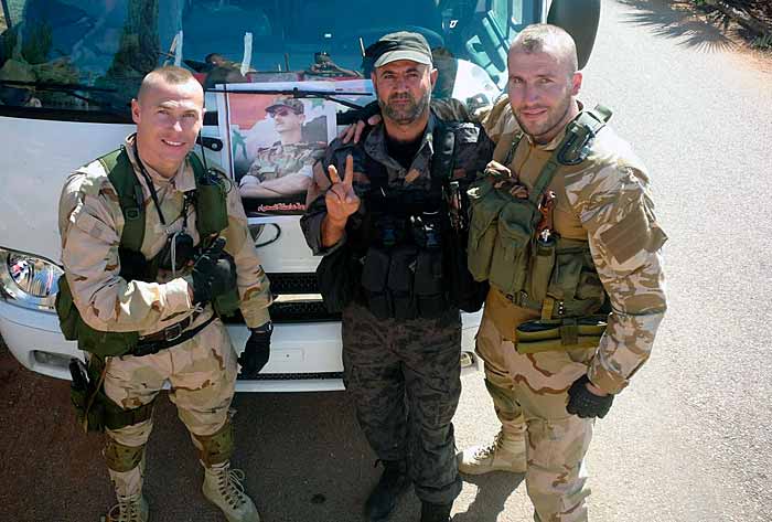 Ռուսաստանյան զինվորական մասնավոր խմբավորման անդամները Սիրիայում