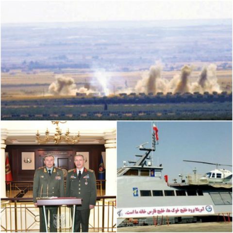 Թուրքիայի զինուժը սկսել է Էլ–Բաբը ԻՊ-ից «մաքրելու» գործողությունը • Իրանի ռազմածովային ուժերը համալրվել են ուղղաթիռակիր ռազմանավով • Հանդիպել են Ռուսաստանի և Թուրքիայի ԶՈւ ԳՇ պետերը 
