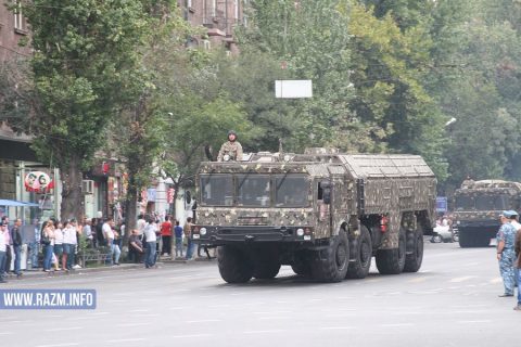Հայաստանի զինված ուժերի «Իսկանդեր-Է» օպերատիվ-մարտավարական հրթիռային համալիրի արձակման կայան