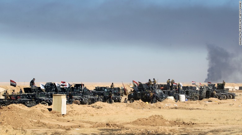 Իրաքի կառավարական զորքերը Մոսուլի ազատագրման գործողությանը