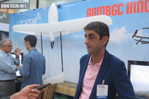 ArmBGC Innovation ընկերության տնօրենը Ռազմինֆոյին ներկայացնում է իրենց արտադրանքը