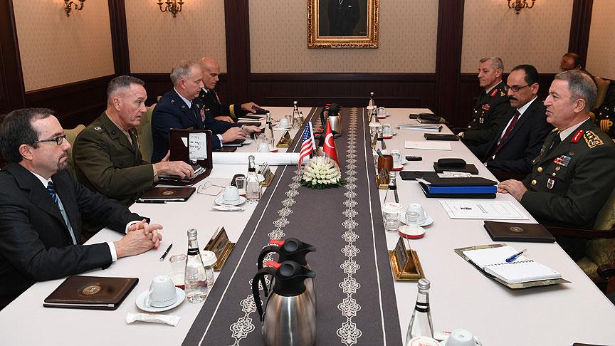 ԱՄՆ շտաբերի պետերի միացյալ կոմիտեի ղեկավար հանդիպել է Թուրքիայի ԶՈւ ԳՇ պետին:
