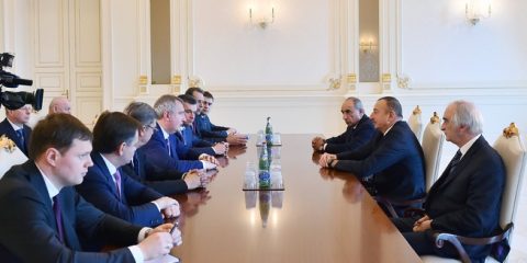 Ռուսաստանի փոխվարչապետի և Ադրբեջանի նախագահի հանդիպումը Բաքվում