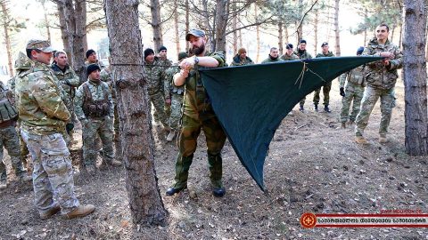 Նորվեգացի հրահանգիչները վրաստանցի զինծառայողների համար հատուկ դասընթաց են անցկացրել 