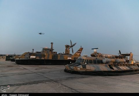 Օդային բարձիկով նավ.Իրանի ԶՈւ
