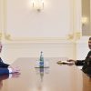 Ադրբեջանի նախագահ Իլհամ Ալիևն ընդունել է Վրաստանի ՊՆ ղեկավարին