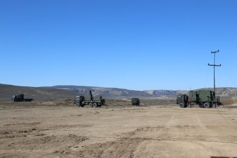 Ադրբեջանի զինուժը փորձարկում է Barak-8 ԶՀՀ-ները