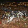 Թուրքիայի օդուժի վթարված F-16 կործանիչի բեկորները: Նկարը՝ «Միլլիյեթ» պարբերականի: