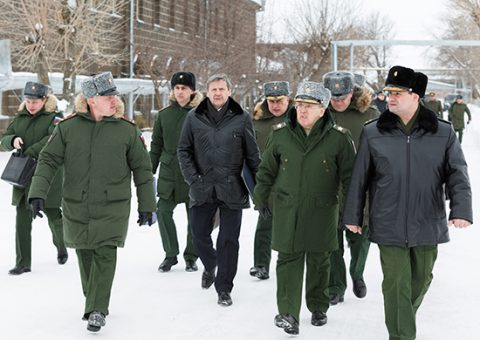 ՌԴ ՊՆ առաջին տեղակալ Ռուսլան Ցալիկովն այցելել է 102-րդ ռազմաբազա