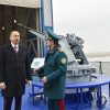 Ադրբեջանի նախագահը ծանոթացել է սահմանապահ պետծառայության S-203 պարեկանավին: