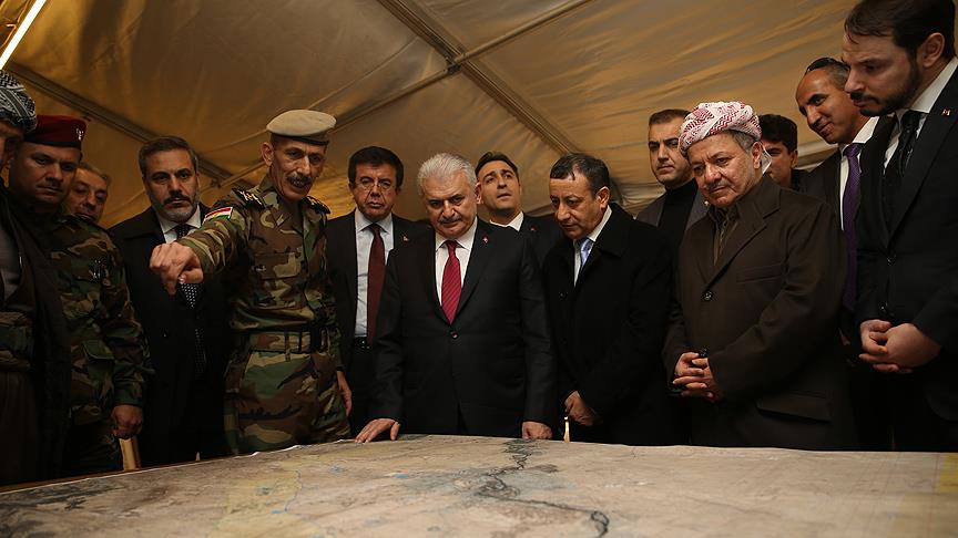 Թուրքիայի վարչապետը եղել է Իրաքյան քրդերի զինուժի կառավարման կետում