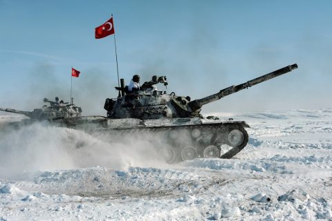 Թուրքական զինուժի վարժանքներ Կարսում. 14-16 փետրվարի 2017 թ.
