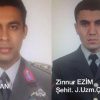 Թուրքիայի ԶՈւ սպանված զինծառայողներ, մայոր Ֆուադ Օղուզջան և պրոֆեսիոնալ սերժանտ Զիննուր Էզիմ