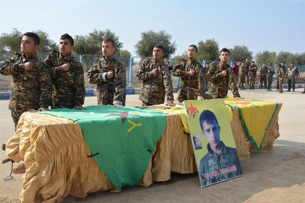 Սիրիայի քրդական «Ժողովրդական ինքնապաշտպանության ջոկատ» (YPG) խմբավորման զինյալներ:
