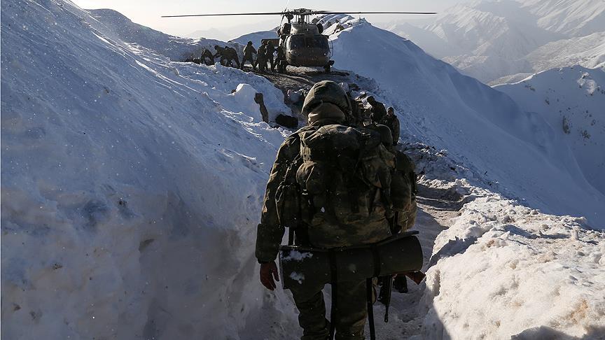 Թուրքիայի հարավարևելյան և արևելյան նահանգներում Թուրքիայի զինուժը շարունակում է գործողությունները PKK-ի զինյալների դեմ