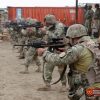 Վրաստանի ԶՈւ զինծառայողները վարժանքի ընթացքում