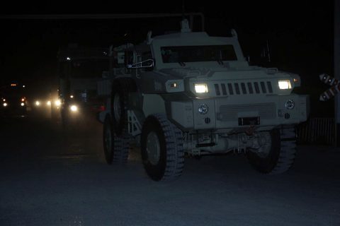Ադրբեջանի բանակի վարժանքներին մասնակցող «Մարադյոր» զրահամեքենա
