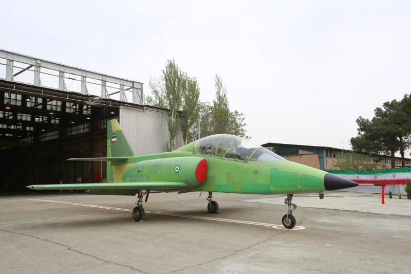 Իրանում նախագծված «Քոսար-88» ուսումնամարտական ինքնաթիռի նախատիպը