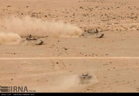 Իրանի բանակի ցամաքային ուժերի «Բեյթ օլ մողադաս» զորավարժությունը