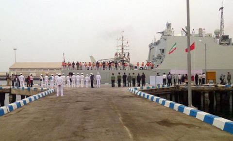 Չինական նավախումբը Իրանի Բանդարաբաս նավահանգստում, 2013թ. սեպտեմբեր