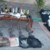 Իրանի Հորմոզգան նահանգում «Իսլամական պետություն» ահաբեկչական խմբավորման 4 զինյալներից առգրավված զինամթերքը