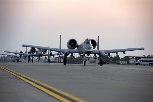 ԱՄՆ օդուժը 3 միավոր A-10 Thunderbolt II գորհիչ է ուղարկել Թուրքիայի «Ինջիրլիք» ավիաբազա