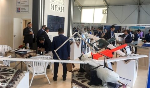 ՄԱԿՍ-2017 ավիացուցահանդեսին Իրանի ներկայացրած անօդաչու թռչող սարքը