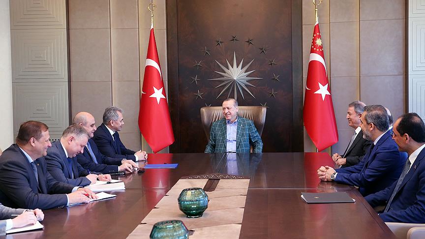 Թուրքիայի նախագահը ընդունել է ՌԴ պաշտպանության նախարարին. հուլիս 2017